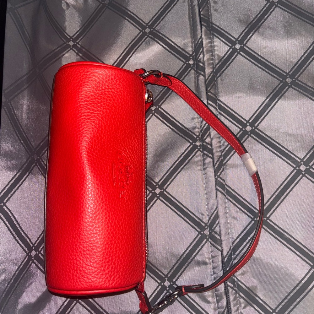 Coach Red Leather Women's Bag